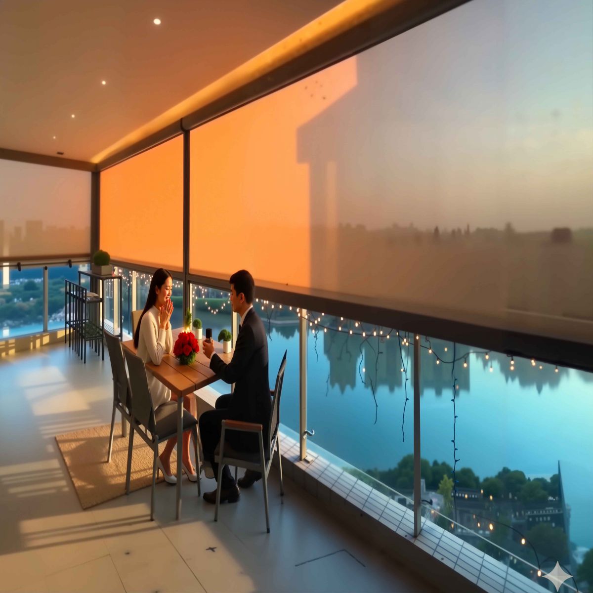 Hệ rèm cuốn tự động ngoài trời