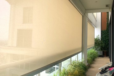 folding arm awning