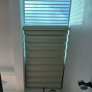 Rèm che nắng giếng trời tự động tại Đông Anh - Hà Nội