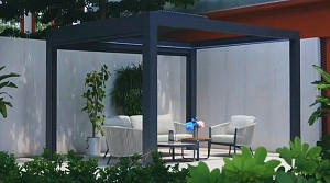 Hệ mái nhôm lật tự động Alu Pro – giải pháp bảo vệ giúp không gian ngoài trời không còn phụ thuộc vào thời tiết