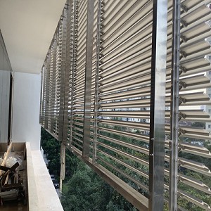 Hệ chớp nhôm lật 1 mặt Aluminium European CN88mm