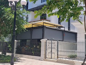 Hệ rèm cuốn Zipper và hệ Skylight che nắng trên mái tại Vinhome Star City Thanh Hóa - Sự kết hợp hoàn hảo và tinh tế