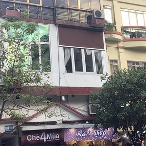 Rèm cuốn dây cáp tự động Vertiacal Cable CN Blinds tại Phố Ngọc Lâm, Long Biên, Hà Nội