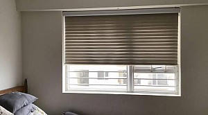 Rèm vải và rèm cầu vồng 3 lớp tự động tại chung cư Victoria Văn Phú, Hà Đông, Hà Nội