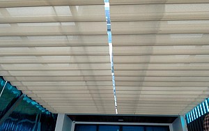 Rèm xếp ly tự động che nắng tại thành phố Vinh - Nghệ An