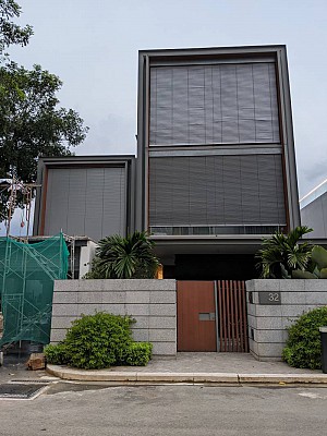 Rèm sáo nhôm tự động ngoài trời tại Thảo Điền