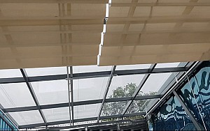 Rèm xếp ly tự động che nắng tại thành phố Vinh - Nghệ An