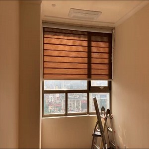 Rèm cầu vồng tự động Hàn Quốc cao cấp nhà khách tại Hà Nội