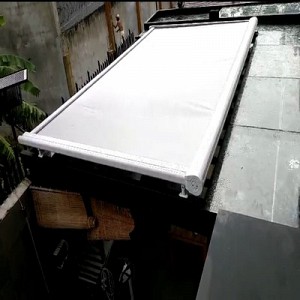 Hệ rèm trần phẳng tự động che nắng mái kính Skylight nhà khách tại Quận Bình Thạch - Tp Hồ Chí Minh