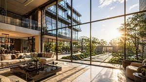 Giải pháp Facde Shading che nắng mưa gió cho kiến trúc mặt đứng trong hệ sinh thái Smart Shading