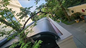 Hệ nhôm cuốn Thượng Hải Aluminium Shanghai Skylight cho mái kính cong cho Biệt thự nhà vườn Long Biên, Hà Nội – Góc nhìn kỹ thuật từ CHENANG