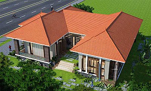 Hệ rèm cuốn tự động Skylight che nắng trên mái kính – Giải pháp “dễ thở” cho Homestay Hội An