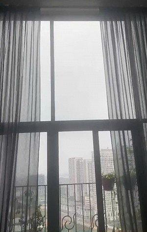 Rèm vải thông tầng tự động cao cấp – Giải pháp che nắng nâng tầm không gian sống tiện nghi, hiện đại.