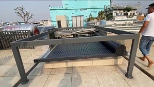 Hệ nhôm cuốn tự động Thượng Hải Aluminium Shanghai Skylight tại nhà phố của khách hàng ở Thành phố Hồ Chí Minh