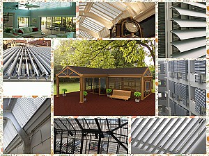 Giới thiệu hệ chớp nhôm lật 1 mặt 88mm che nắng tự động ngoài trời