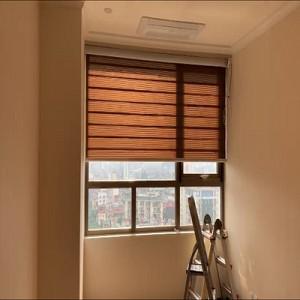 Rèm cầu vồng tự động Hàn Quốc cao cấp nhà khách tại Hà Nội