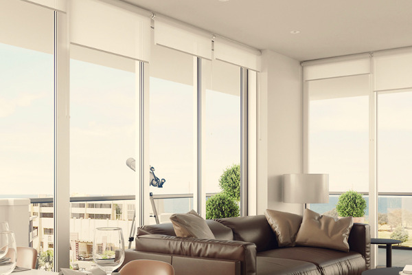 Rèm cuốn trơn tự động