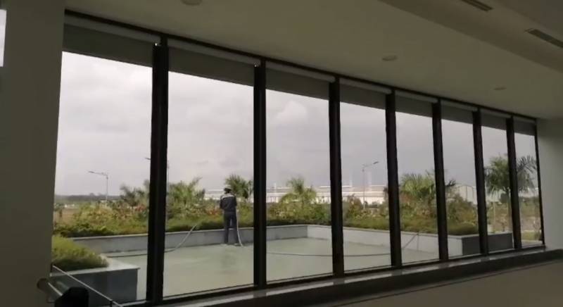 Rèm cuốn tự động khu văn phòng tại Quảng Nam